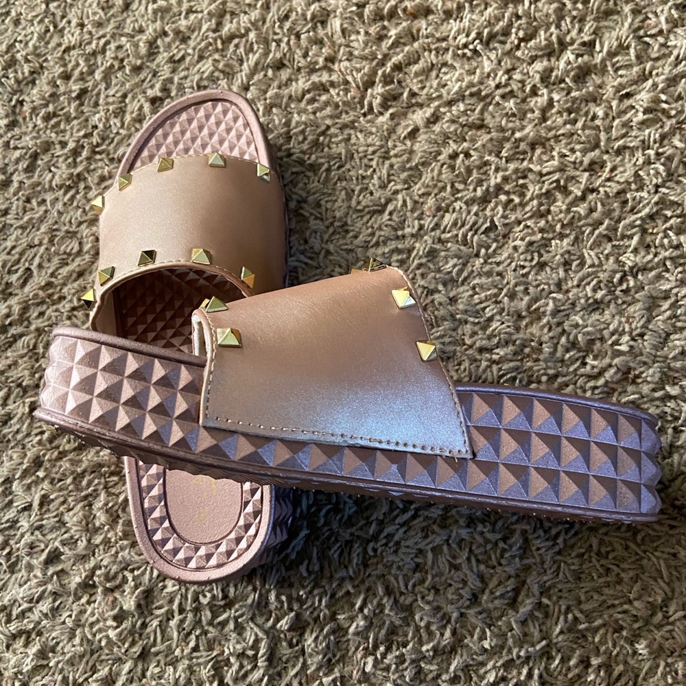 Platform Studded Sandals - Picture 4 of 7
